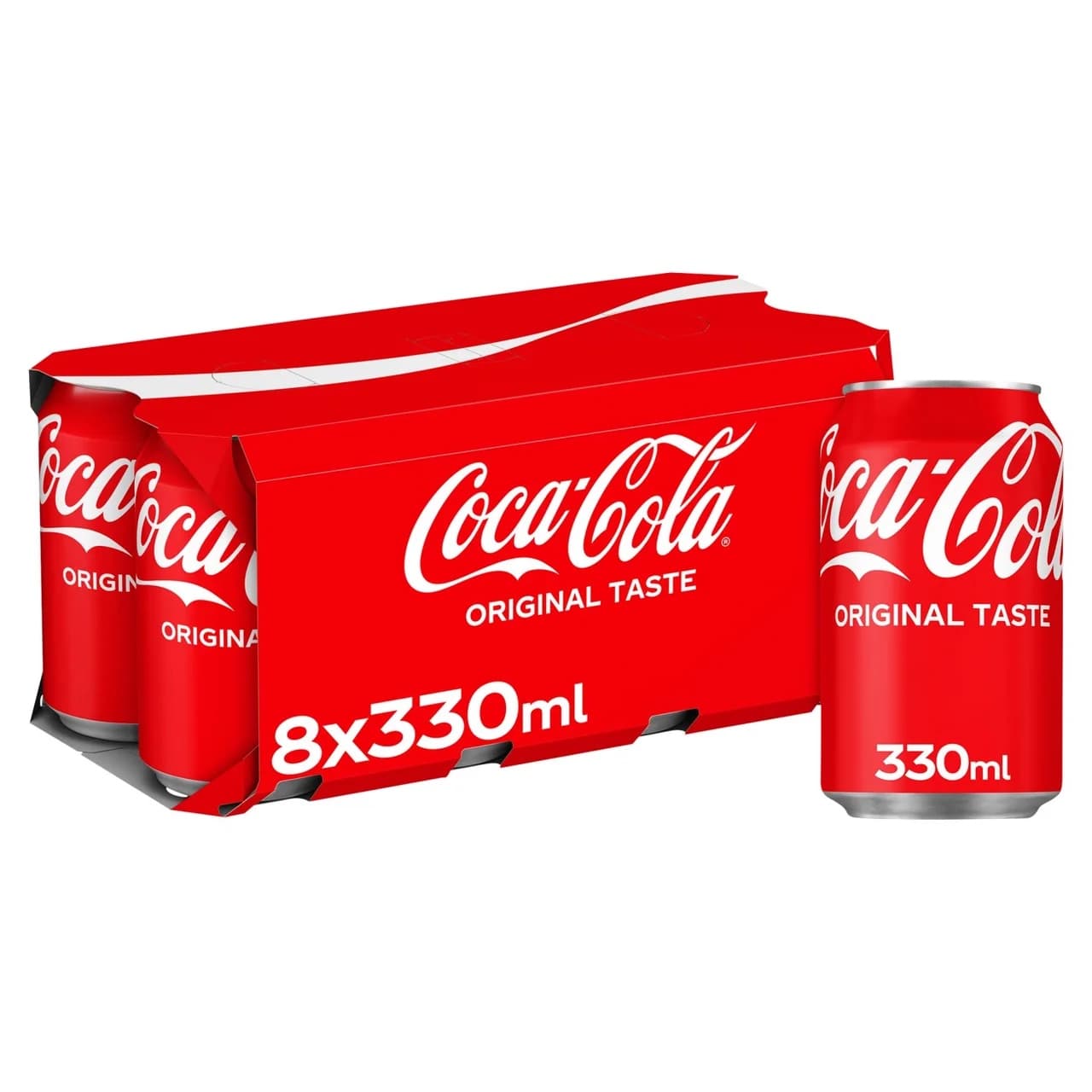Coca-Cola 8x 330ml Cans